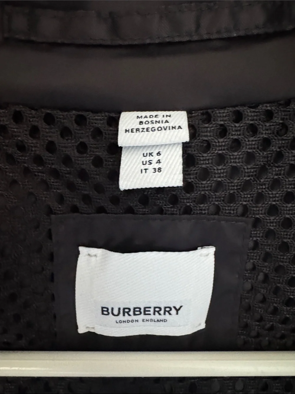 Burberry Black Trench Coat - Picture 16 of 17